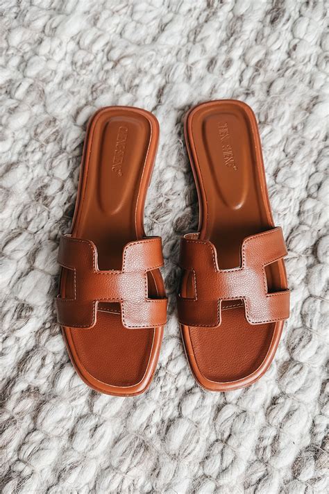 hermes slippers replica dubai|Hermes orange sandal dupe.